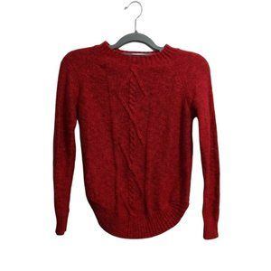 Perfectly Soft, Perfectly You Women Red Long Sleeve Crew Neck Sweater Medium